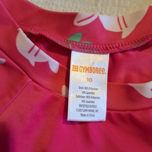 Gymboree girls size 10 2 rash guards - Picture 2 of 5
